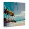 Stupell Industries Contemporary Shoreline in Summer Canvas Wall Art Design by Irena Orlov